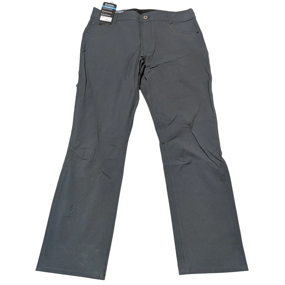 Kuhl Pants Mens 36x32 Gray Resistor Jean Klassik Fit Outdoor Hiking Technical